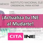 Actualiza tu dirección INE al mudarte