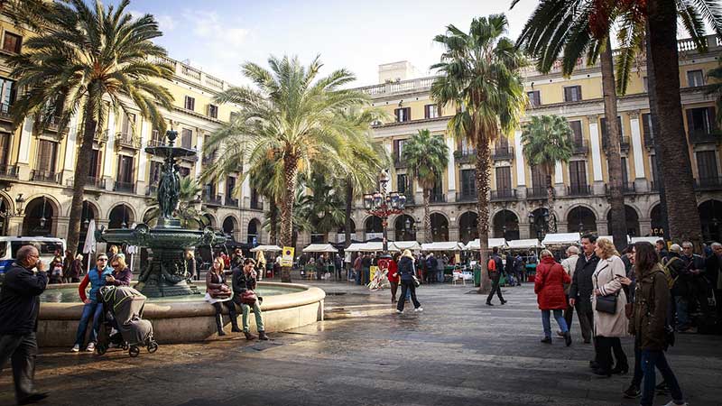 Plaza Real de Barcelona