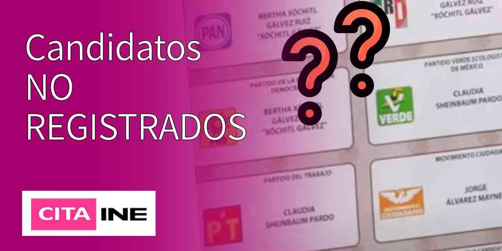 Candidatos NO Registrados