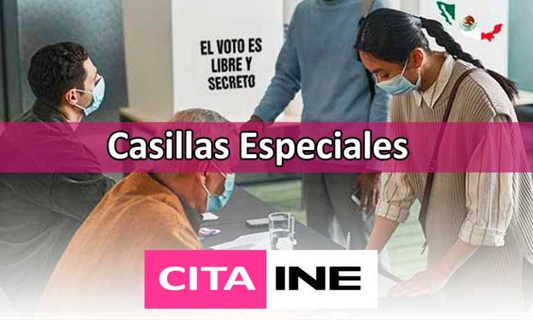 Casillas especiales