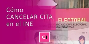 Cancelar Cita INE