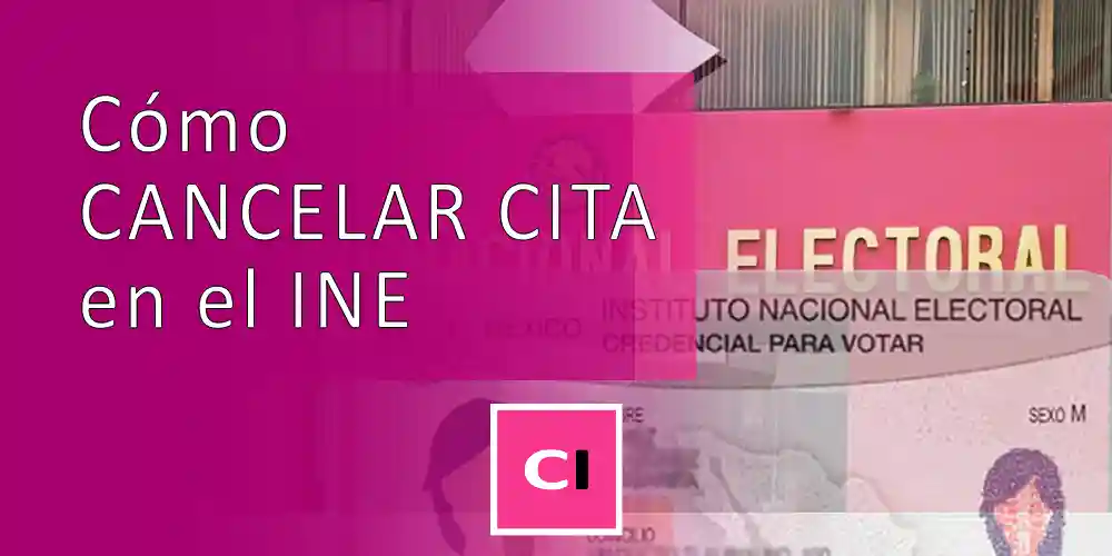 Cancelar Cita INE