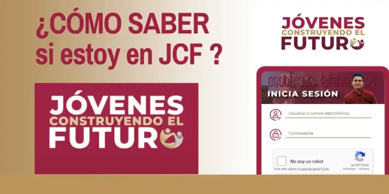 como saber si estoy en jóvenes construyendo el futuro