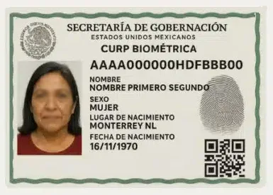 Curp biométrica - obligatoria a partir de 2026