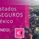 Estados más seguros México según INEGI