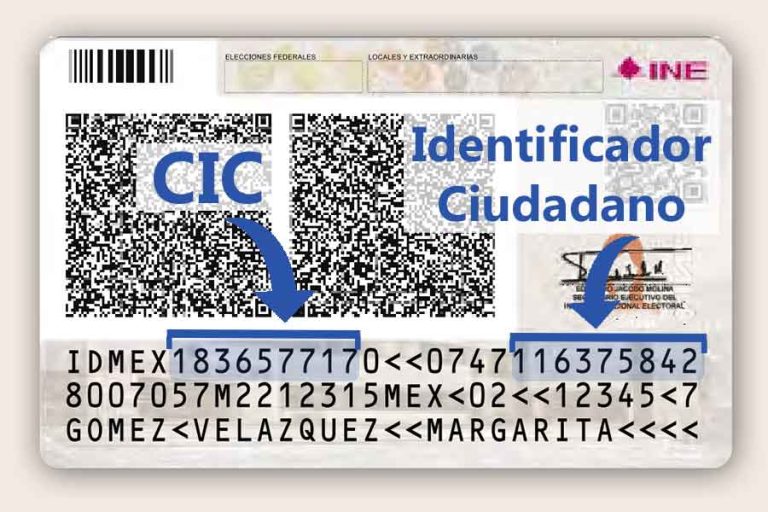 N mero de identificaci n del ine