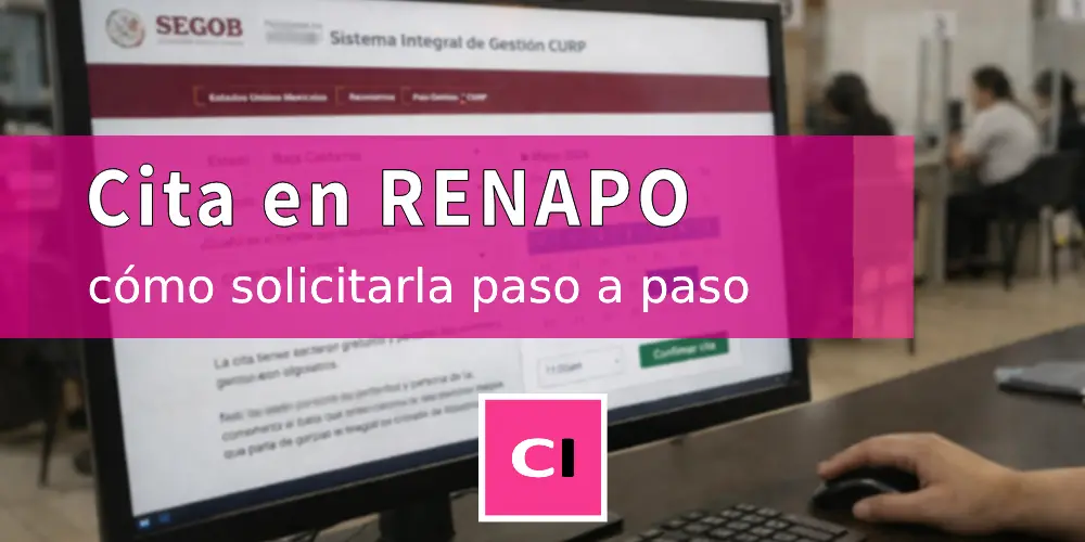 Cita en RENAPO: cómo solicitarla