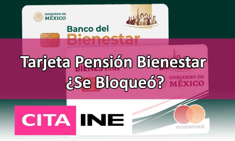 tarjeta bienestar bloqueada
